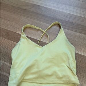 Hollister Yellow Crop Top